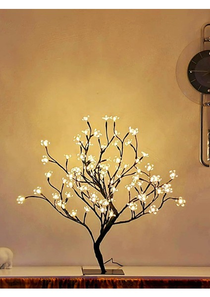 Dekoratif Kiraz Ağacı Masaüstü USB LED Lamba / GT-CL16 fırsatları