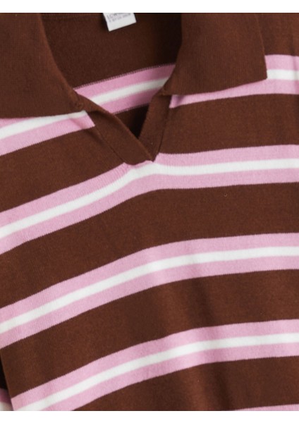 Yeni Sezon Polo Yaka Kız Çocuk Triko Kazak fırsatları