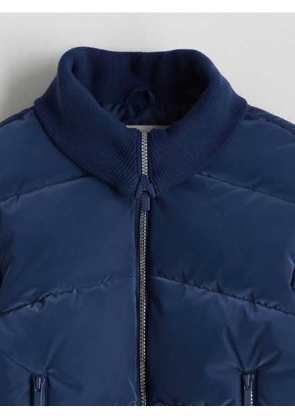 Yeni Sezon Dik Yaka Kız Çocuk Şişme Mont fiyatları