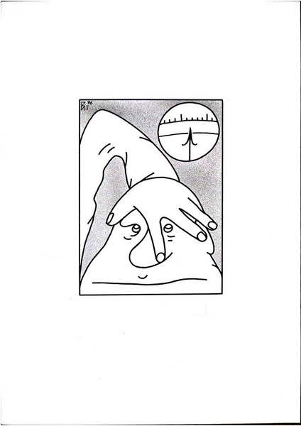 Vitalij Koryako 29X21CM Orijinal Karikatür Tablo modelleri