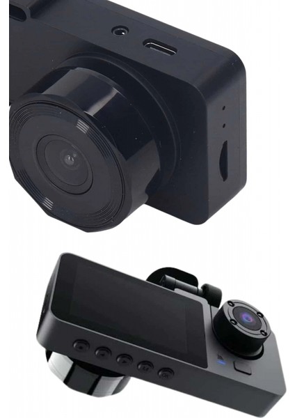 Araç Içi Dikiz Kamerası Sürüş Kaydedici 3 Lensli Dvr Kamera modelleri