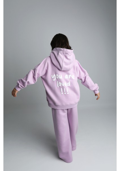 You Are Loved Kapüşonlu Kız Çocuk Ikili Takım fiyatları