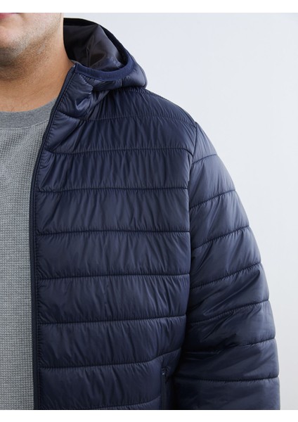 Yeni Sezon Büyük Beden Standart Kalıp Kapüşonlu Erkek Şişme Mont modelleri