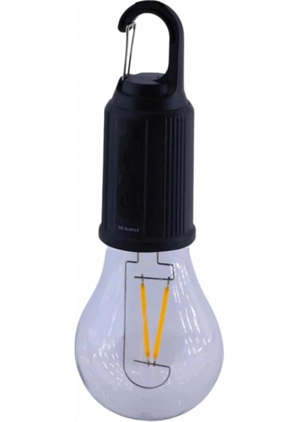 Askılı Kırılmaz LED Işık Kamp Bahçe Lambası Taşınabilir LED Ampul Şarjlı indirimleri