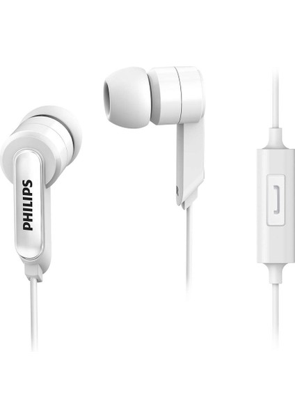 SHE1405 Kablolu Kulak Içi Mikrofonlu Kulaklık 3,5mm Jack Beyaz | Ramwhite Garantili