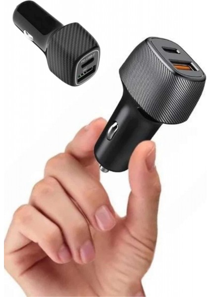 38W Oto Çakmaklık Araç Içi Şarj Cihazı Hızlı Şarj Uzun Ömürlü modelleri