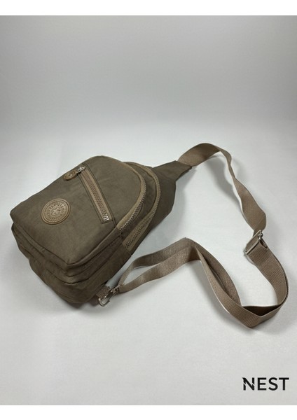 Ayarlanabilir Günlük Kahverengi Bel Çantası, Omuz Çantası