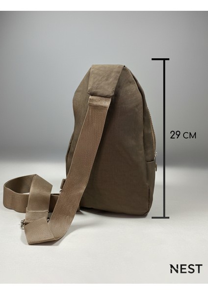 Ayarlanabilir Günlük Kahverengi Bel Çantası, Omuz Çantası indirimleri