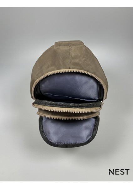 Ayarlanabilir Günlük Kahverengi Bel Çantası, Omuz Çantası