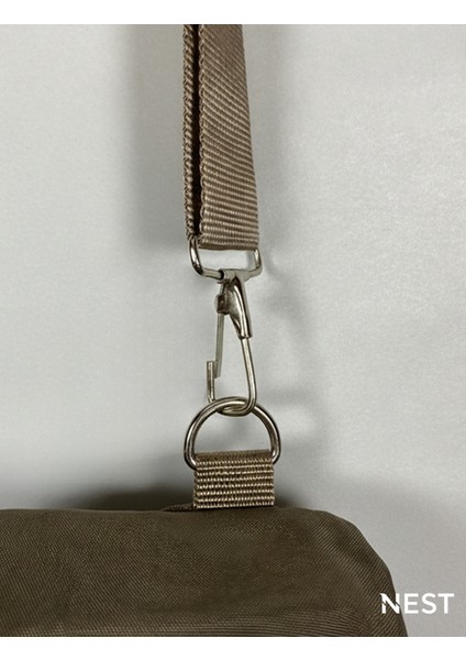 Ayarlanabilir Günlük Kahverengi Bel Çantası, Omuz Çantası