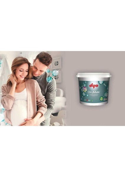 Oxymax Antibakteriyel Saf Akrilik Iç Cephe Boyası 15 Lt Kemik Beyazı fiyatları