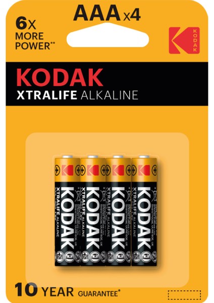 Xtralife Alkalin Ince Pil Blister Aaa 4'lü 3 Adet