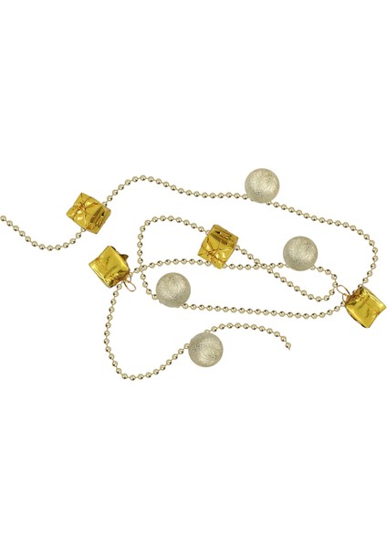 Waldern Yılbaşı Zincirli Çan Süs 120CM 4 Adet