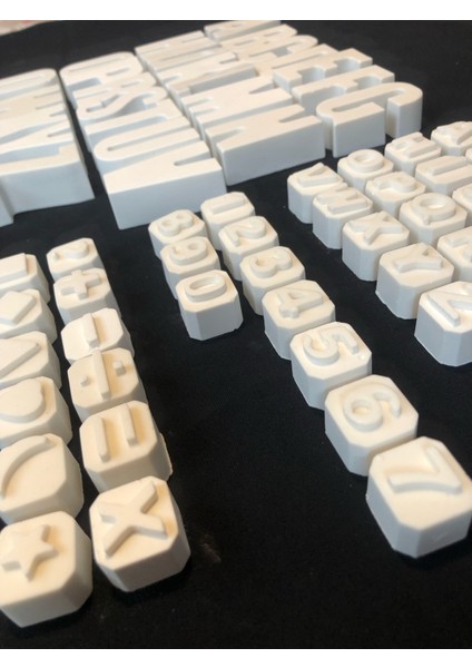 Harfler ve Sayılar 74 Adet (3d) Alfabe Taş Boyama Seti Çocuk Gelişimi Eğitici Oyuncaklar Taş Boyama fırsatları