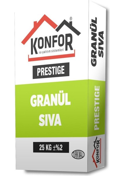 Prestige Granül Sıva Kalın 25 kg Beyaz
