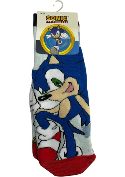 3'lü Sonıc Figürlü Tabanı Kaydırmaz Çocuk Havlu Çorap fırsatları