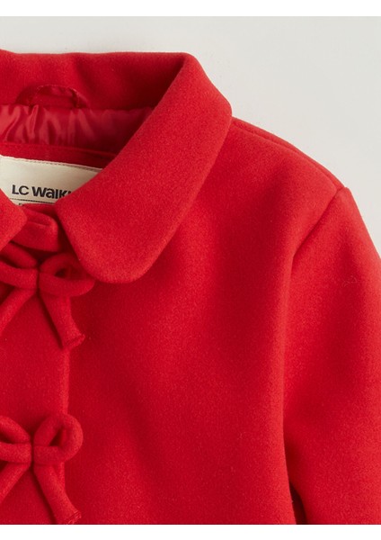 Yeni Sezon Basic Kız Çocuk Kaşe Kaban modelleri