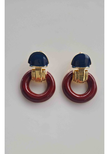 Bordo Marka Model Küpe