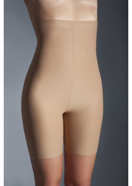 Venüsshopping- Golshan Girdle Extra Hight Waist Short Corset, Iz Yapmayan Görünmez Ekstra Yüksek Bel Uzun Paçalı Ten Korse fırsatları
