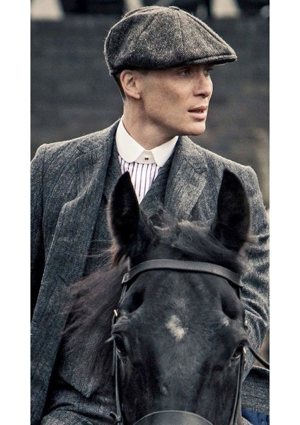 Erkek Kışlık Kasket 8 Parça New Boys Şapka Model Peaky Blinders Shelby Beckham Şapka fırsatları