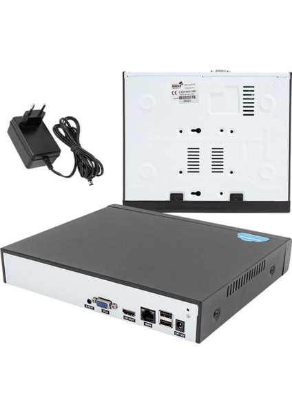 Nvr 10 Kanal Kayıt Cihazı H265 +10CH Hieasy Uygulama 4K Görüntü Ses Kayıt fiyatları