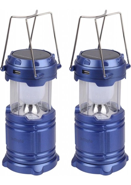 Kamp Lambası Solar Şarjlı Kızaklı Kamp Feneri LED Lamba Işıldak fırsatları