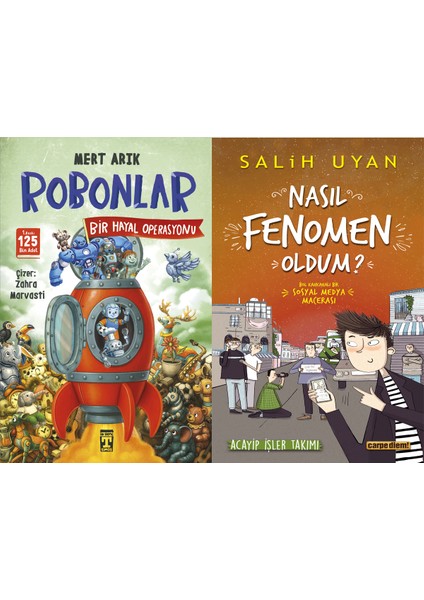 Robonlar 2 Bir Hayal Operasyonu (Mert Arık) ve Nasıl Fenomen Oldum? (Salih Uyan)