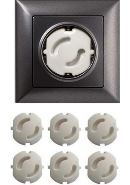 Bebek Çocuk Priz Koruma Kapağı (6 Adet) Çocuk Güvenliği, Priz Muhafazası, Priz Kapatıcı (5047) indirimleri