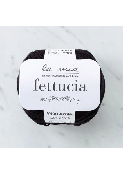 La Mia Fettucia Siyah El Örgü Ipi - L006 - 33876