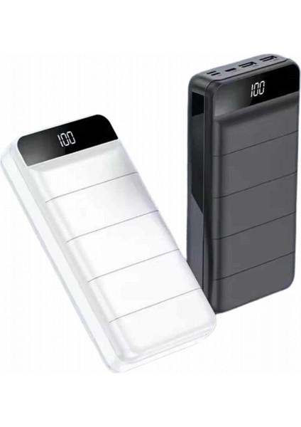 Powerbank 50.000 Mah Dijital Göstergeli Taşınabilir 4 Portlu Hızlı Powerbank fiyatları