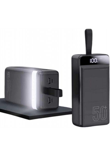 Powerbank 50.000 Mah Dijital Göstergeli Taşınabilir 4 Portlu Hızlı Powerbank indirimleri