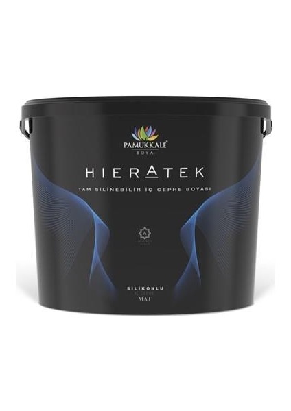 Pamukkale Hieratek Ipek Mat Silikonlu Tam Silinebilir Iç Cephe Boyası 2.5 Lt Sekine