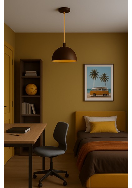 🟤 Nuda Lıght Mellow Arc Sarkıt Lamba modelleri