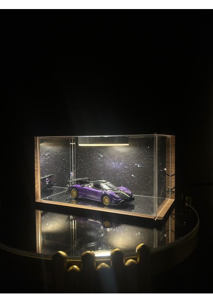 El Yapımı Diecast Garaj Seti 1:18 Temalı Dekoratif Araba ve Garaj Seti | Masaüstü Hediyelik fiyatları