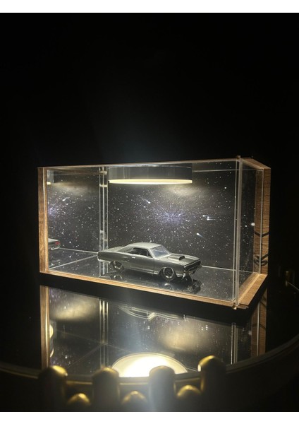 El Yapımı Diecast Garaj Seti 1:18 Temalı Dekoratif Araba ve Garaj Seti | Masaüstü Hediyelik indirimleri