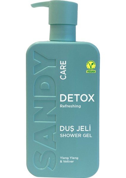 Duş Jeli Detox 500 ml 3 Adet