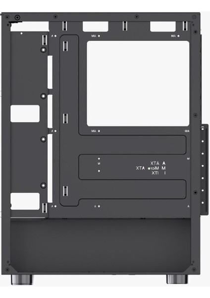 R14 Rainbow 4 Fanlı Atx Gaming Kasa 450W Psu indirimleri