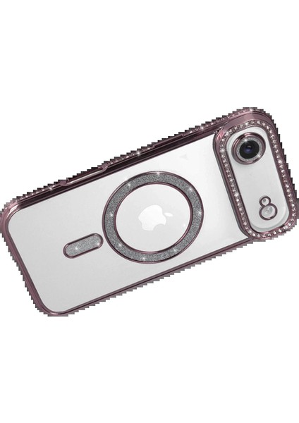 Apple iPhone 17 Air Joke Simli Magneticsafe Kılıf - PEMBE-(5796) - MCT3491-5260 fırsatları