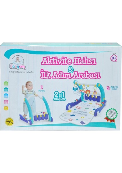 E0633 Aktivite Halısı&ilk Adım Arabası 2ın1 -Mavi ,birlik fiyatları