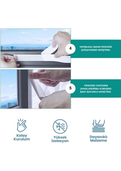 Drz Mobil Klima Sürgülü Pencere Aparatı