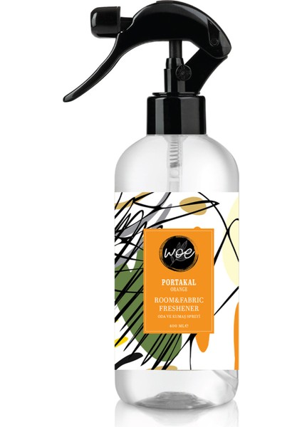 Oda ve Kumaş Spreyi Portakal 400 ml 2 Adet