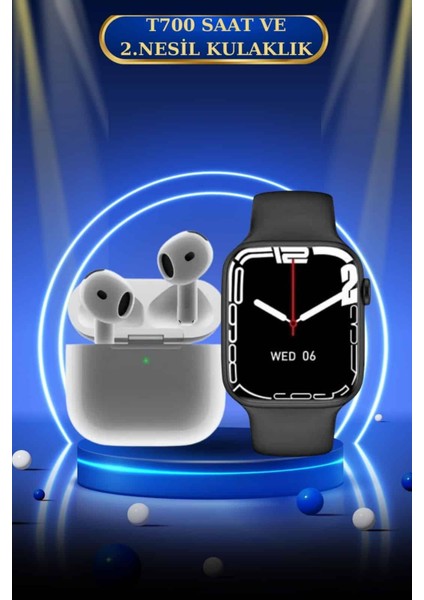 3.nesil Tws Bluetooth Kulaklık ve Dokunmatik Ekran Akıllı Saat Sesli Görüşme - ?68?28E5-9G576 fiyatları