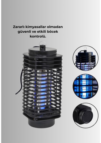 Uzun Ömürlü Elektrikli Sivrisinek Katili – Sessiz Çalışma Güçlü Performan - ?55?77E3-7G9 modelleri