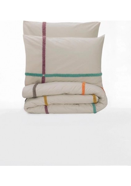Cotton Box Puff Nakışlı Ranforce Çift Kişilik Nevresim Takımı Insula Gülkurusu fırsatları
