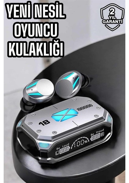 Yeni Nesil Kablosuz Bluetooth Kulaklık Dijital Göstergeli 5.3 Bluetooth - SBS5332-7803 fiyatları