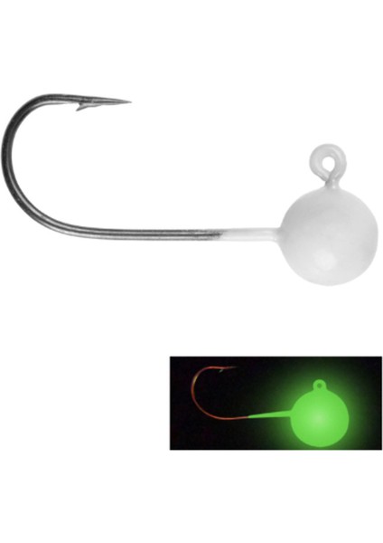 Jıg Head 4'lü Paket Glow 3,5 gr