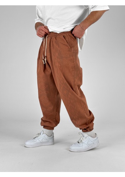 Desenli Boho Erkek Jogger Pantolon COC1066