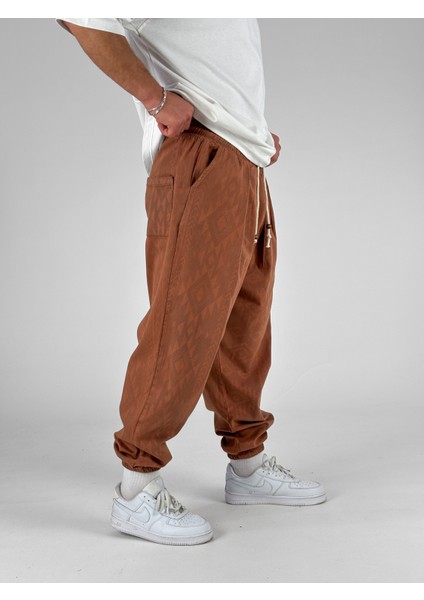 Desenli Boho Erkek Jogger Pantolon COC1066 modelleri