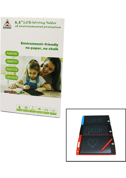 Tablet Dijital - 8.5 Inç Yazı Tahtası - Çizim Tableti (5047)