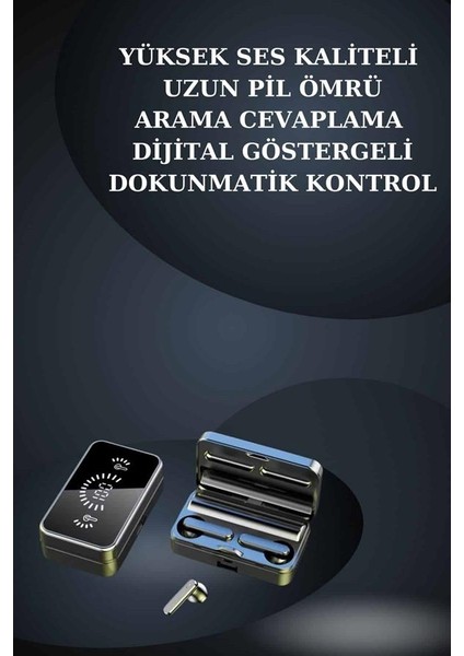 Bileklikli Amoled Ekran Akıllı Saat ve Dijital Göstergeli Kablosuz Bluetooth Kula - ?04?91E5-1G2 modelleri